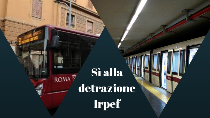 Sì alla detrazione Irpef