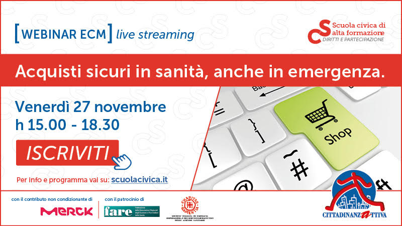 webinar acquisti in sanità